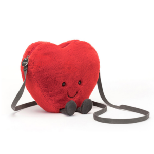 jellycat amuseables heart bag